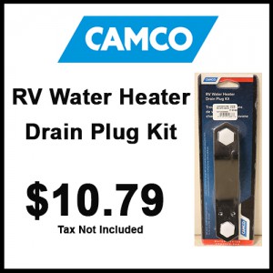 Camco RV Water Heater Drain Plug