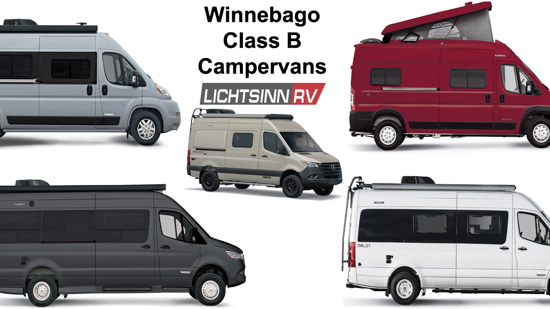 Winnebago Class B Van Comparison - Lichtsinn RV Blog