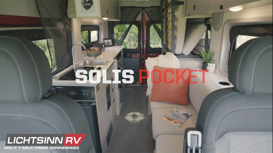 Winnebago Solis Pocket 36A Interior: Comfortable and Flexible