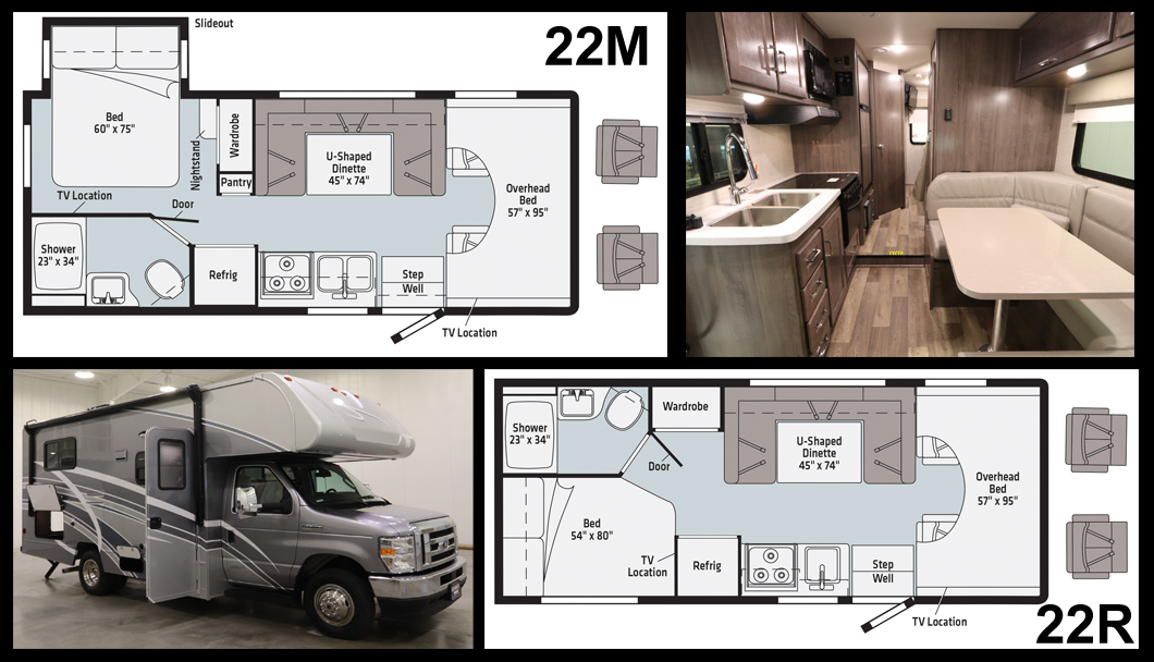 22 ft minnie winnie travel trailer