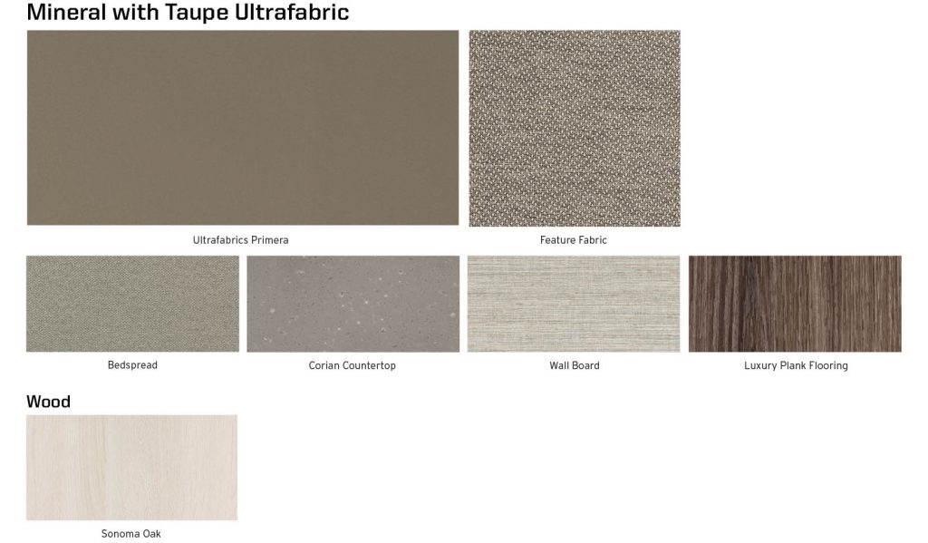 Winnebago Forza Mineral with Taupe Ultrafabric