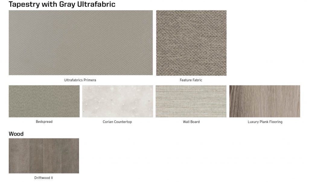 Winnebago Forza Tapestry with Gray Ultrafabric