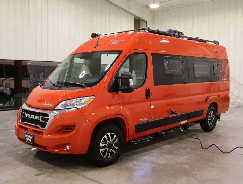 Winnebago Travato Spitfire Orange