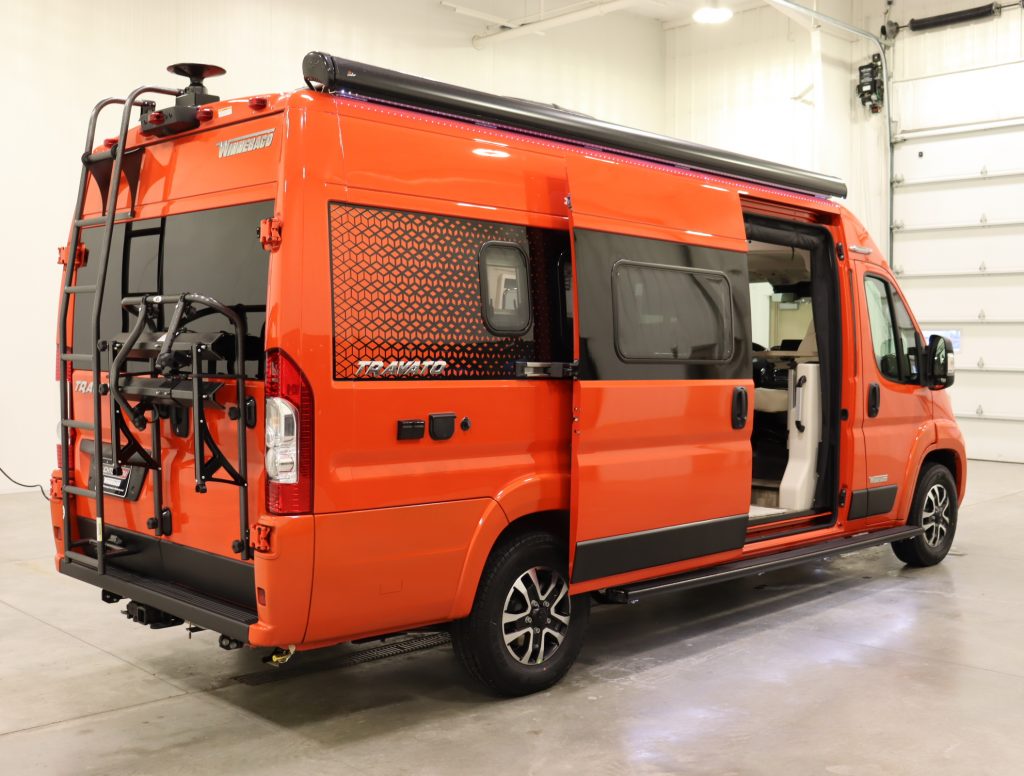 Winnebago Travato Spitfire Orange