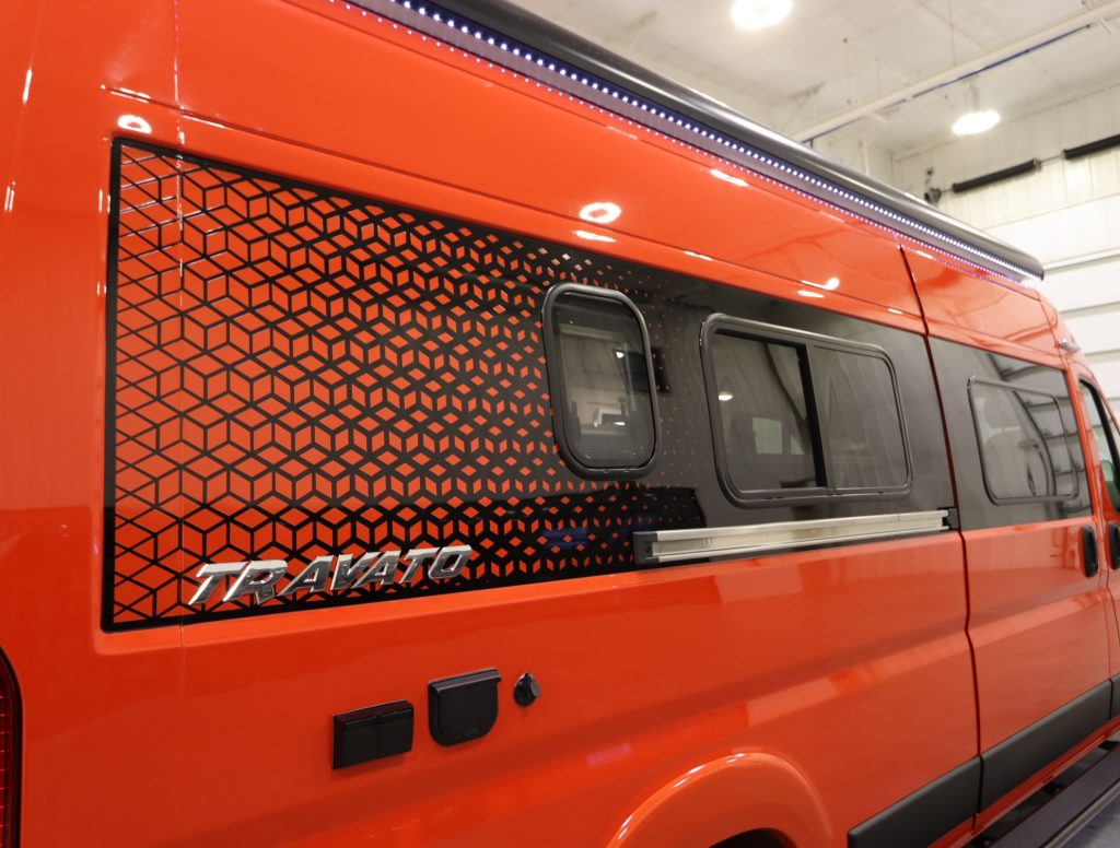 Winnebago Travato Spitfire Orange